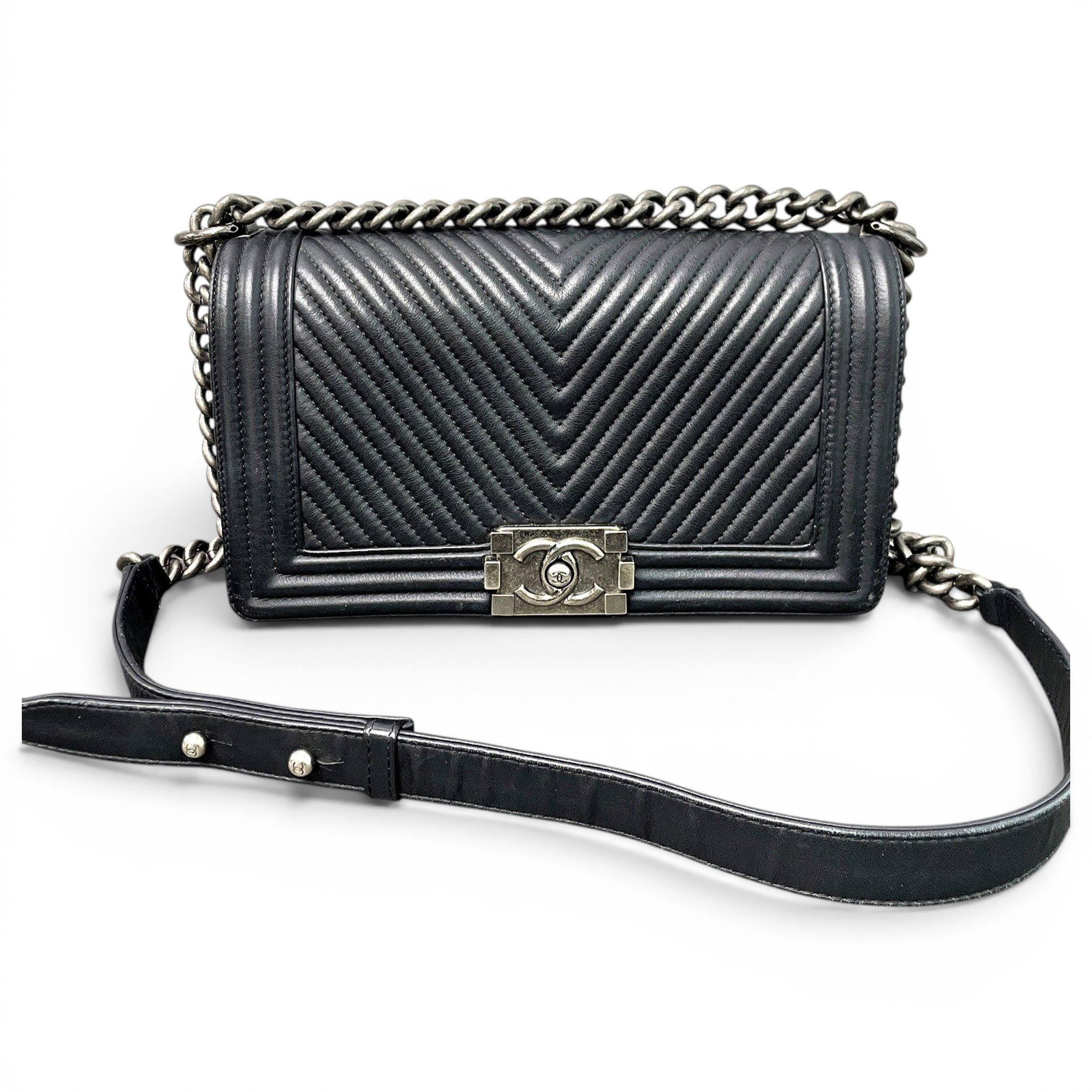 Boy leather handbag