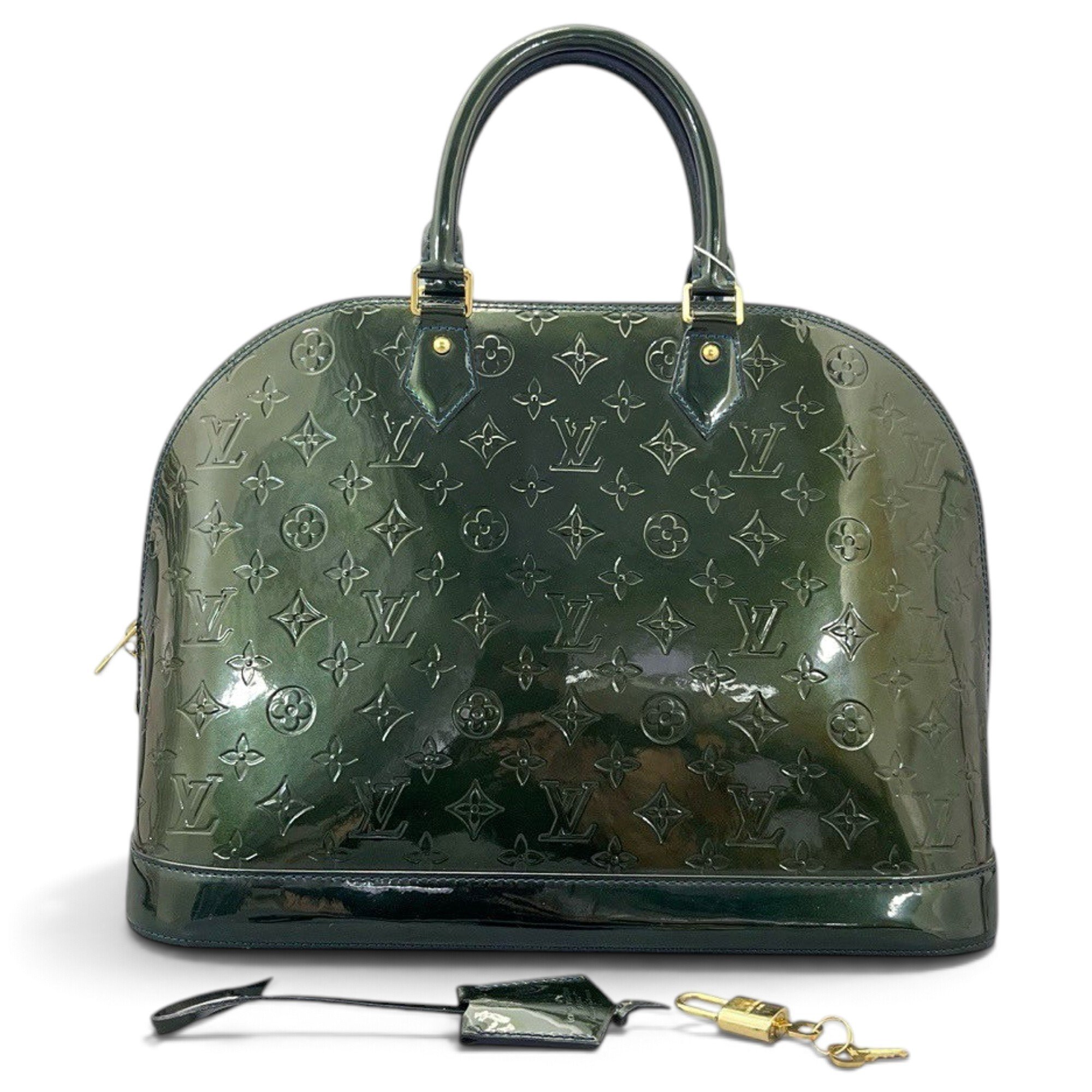 Alma leather handbag