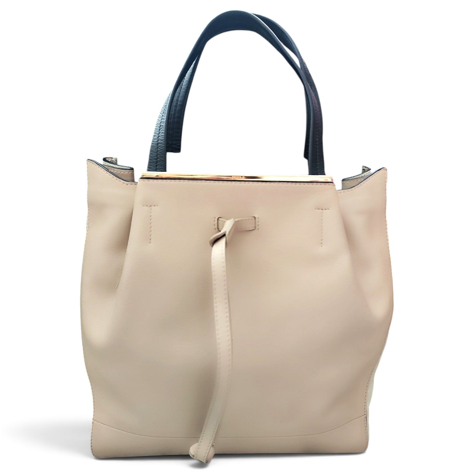 Leather tote