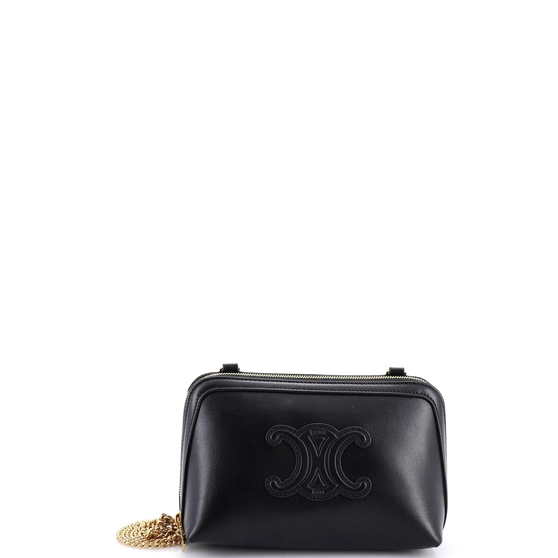 Leather crossbody bag