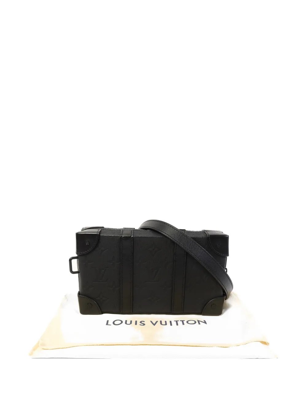 Monogram Taurillon Soft Trunk shoulder bag