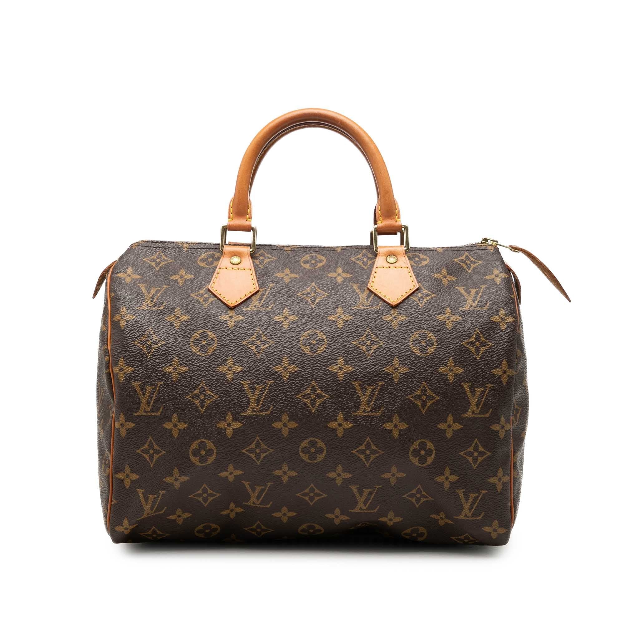 Speedy leather bag