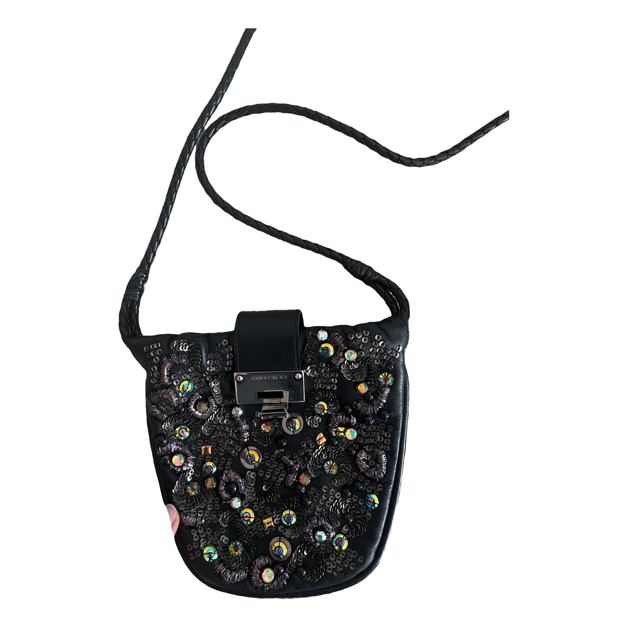 Leather crossbody bag