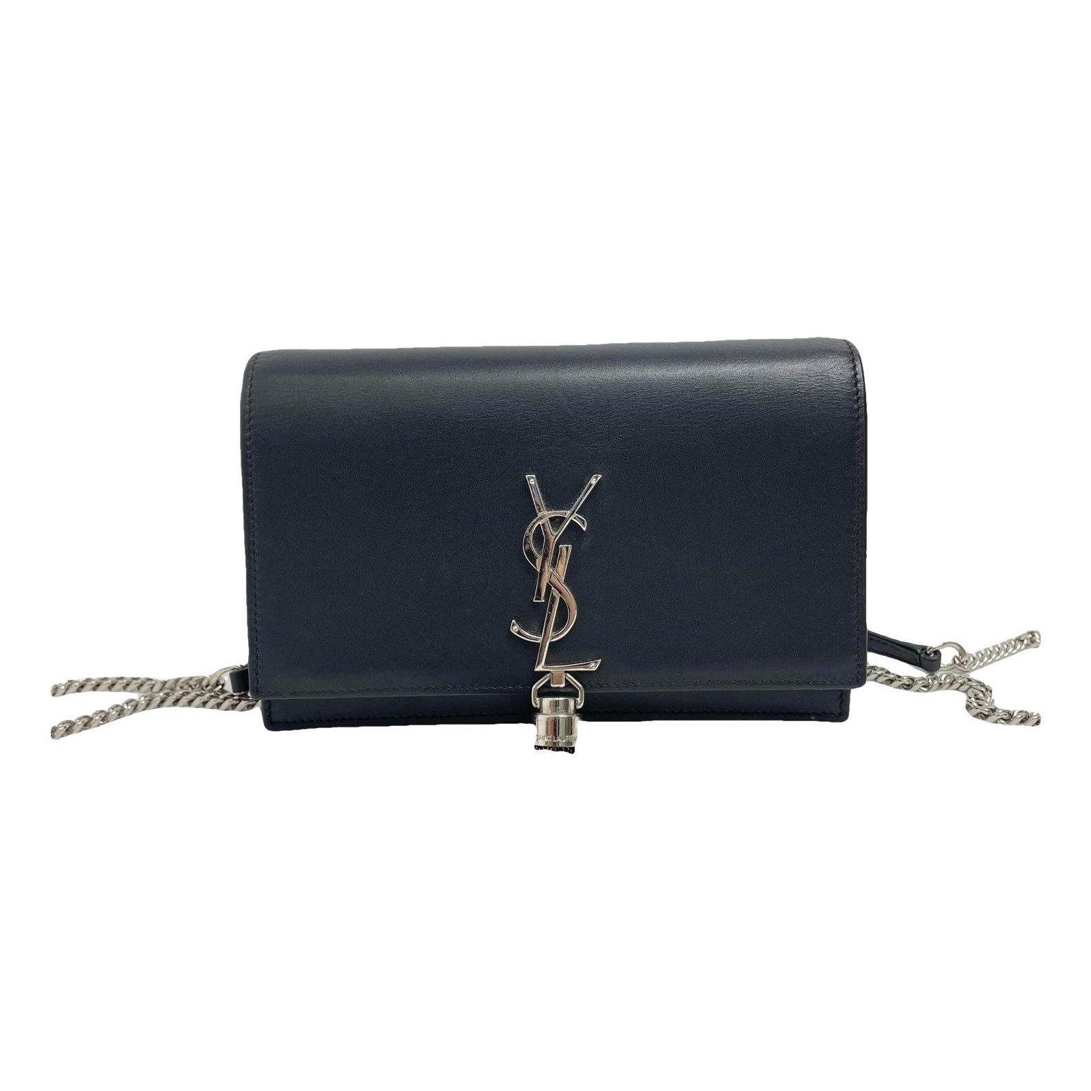 Pompom Kate leather handbag