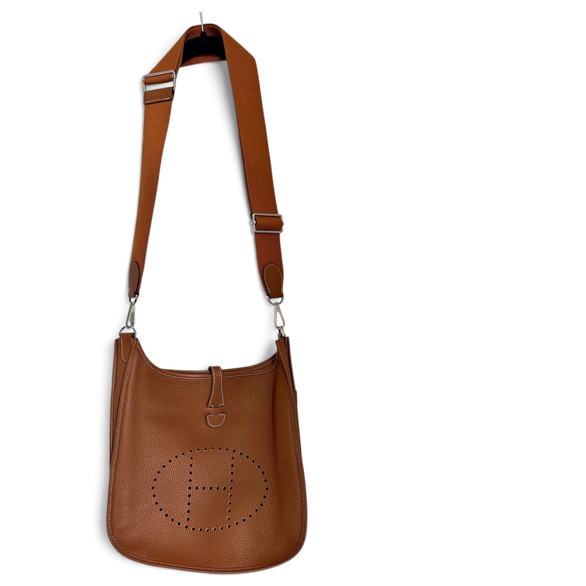 Evelyne leather crossbody bag
