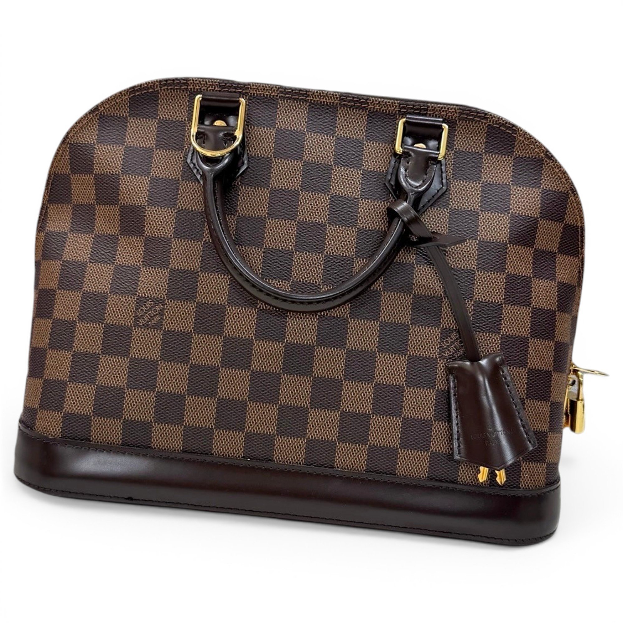 Alma leather handbag