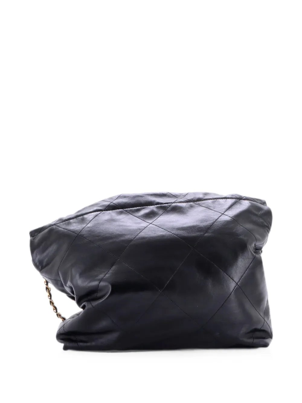 22 Chain Quilted Calfskin Small hobo bag