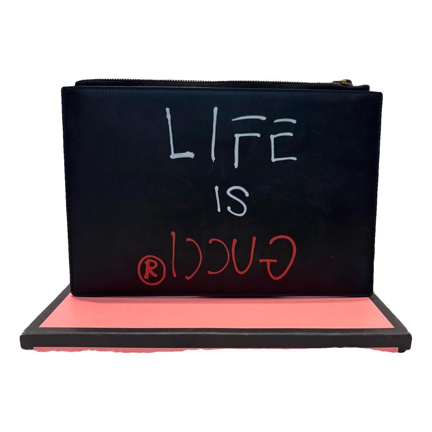 Leather handbag