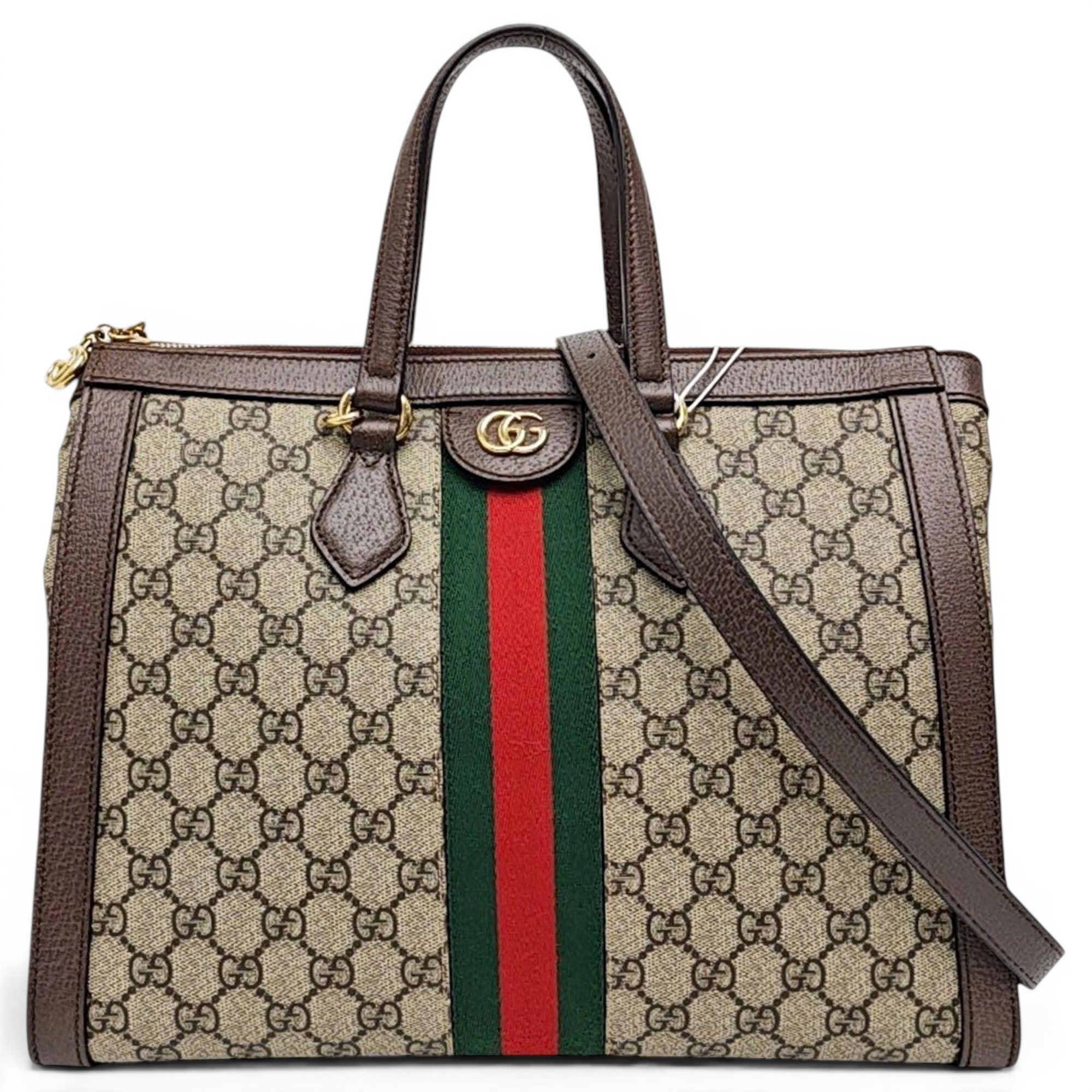 Ophidia Top Handle cloth handbag