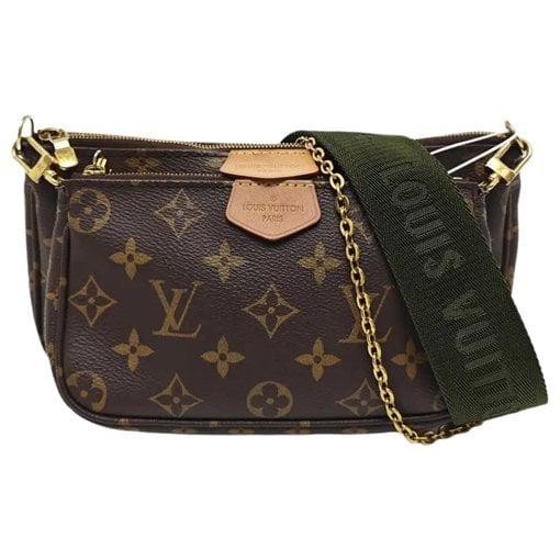 Maxi Multi Pochette Accessoires leather handbag