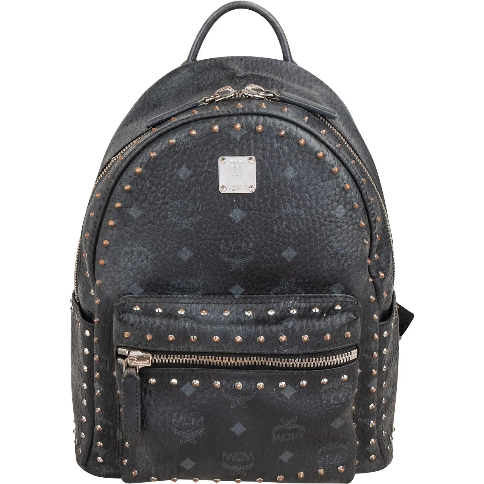 MCM Stark leather backpack