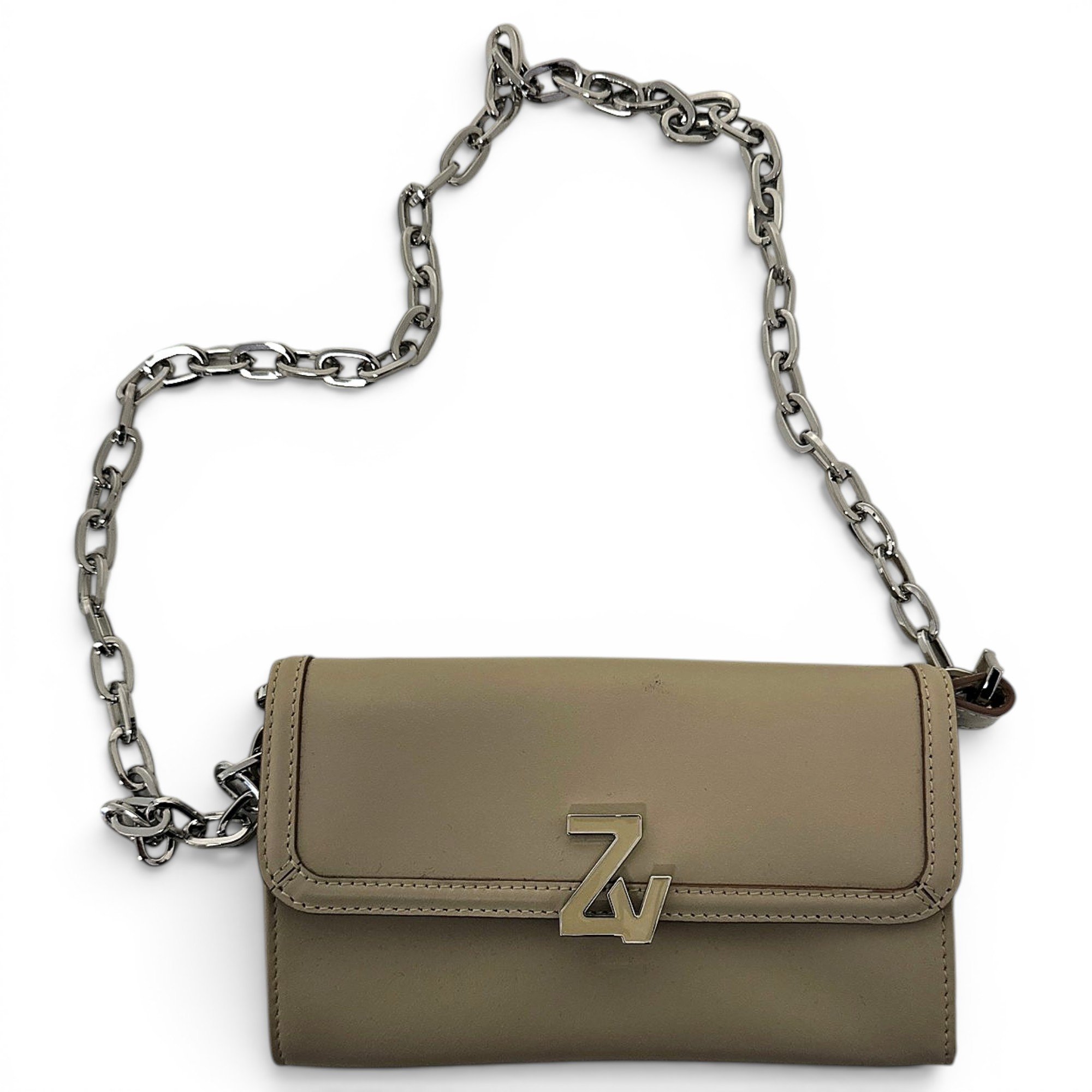 Leather crossbody bag