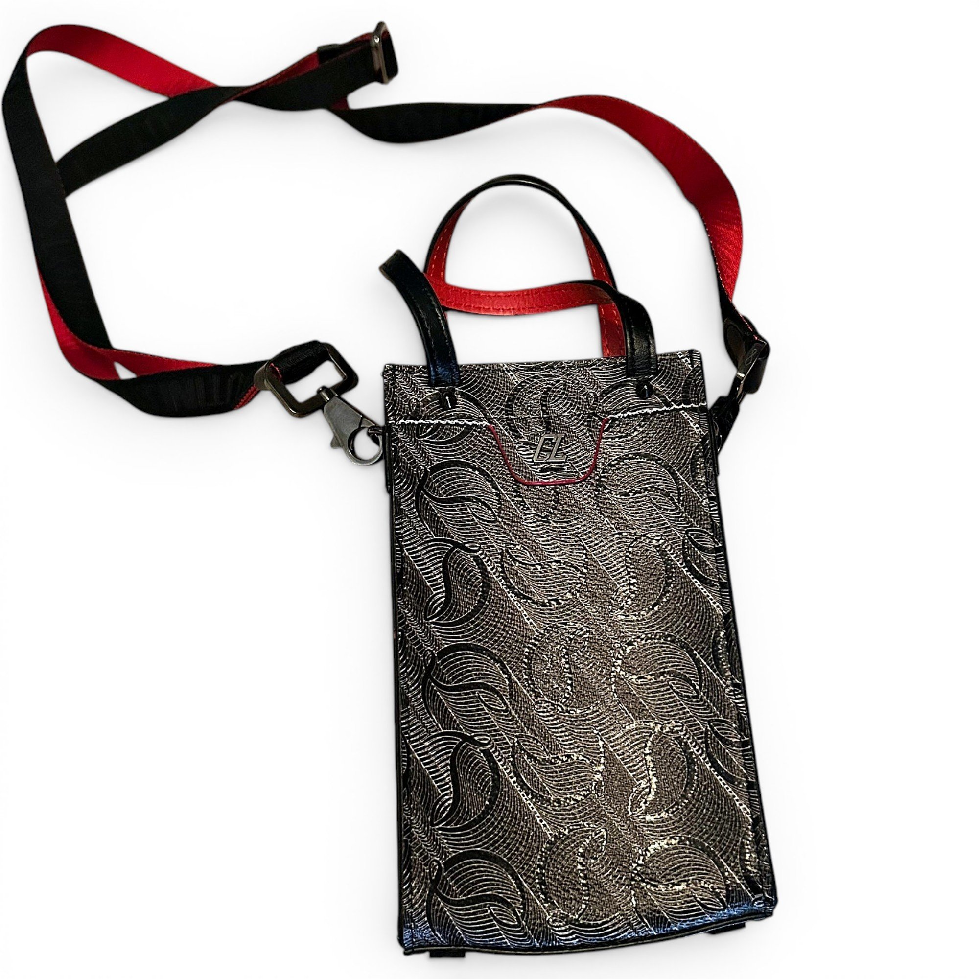 Leather crossbody bag