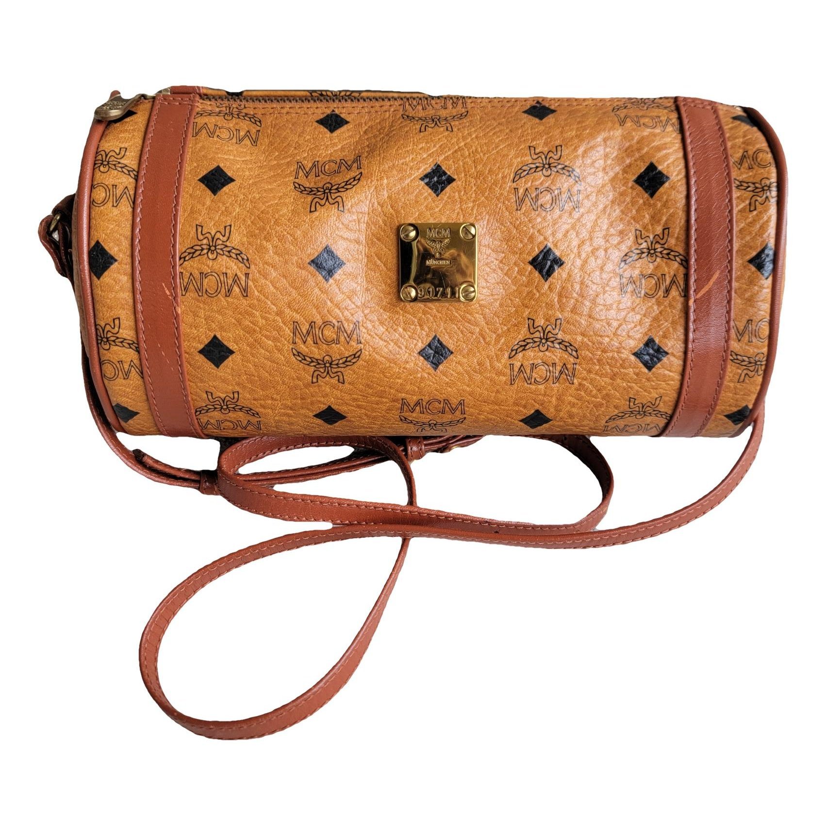 MCM Boston leather crossbody bag