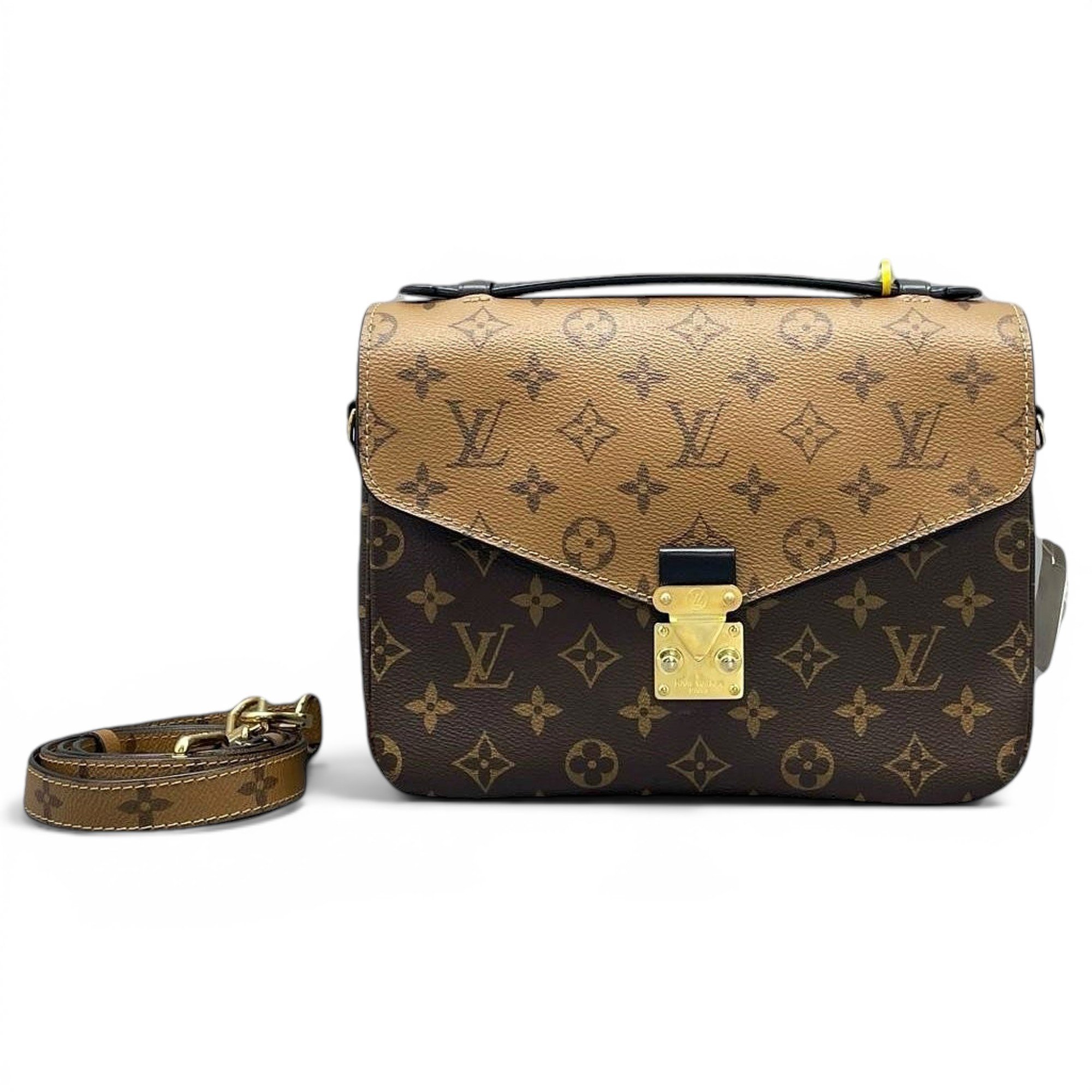 Metis leather handbag