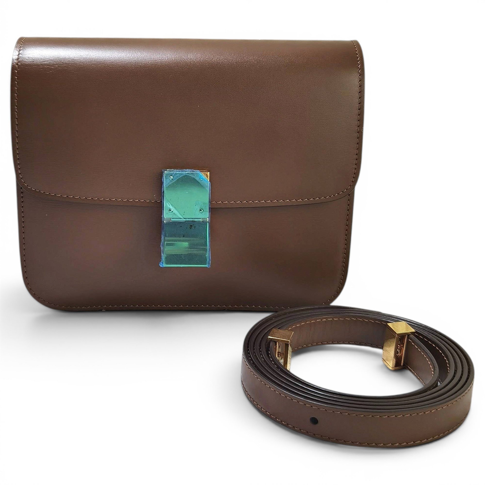 Classic leather handbag