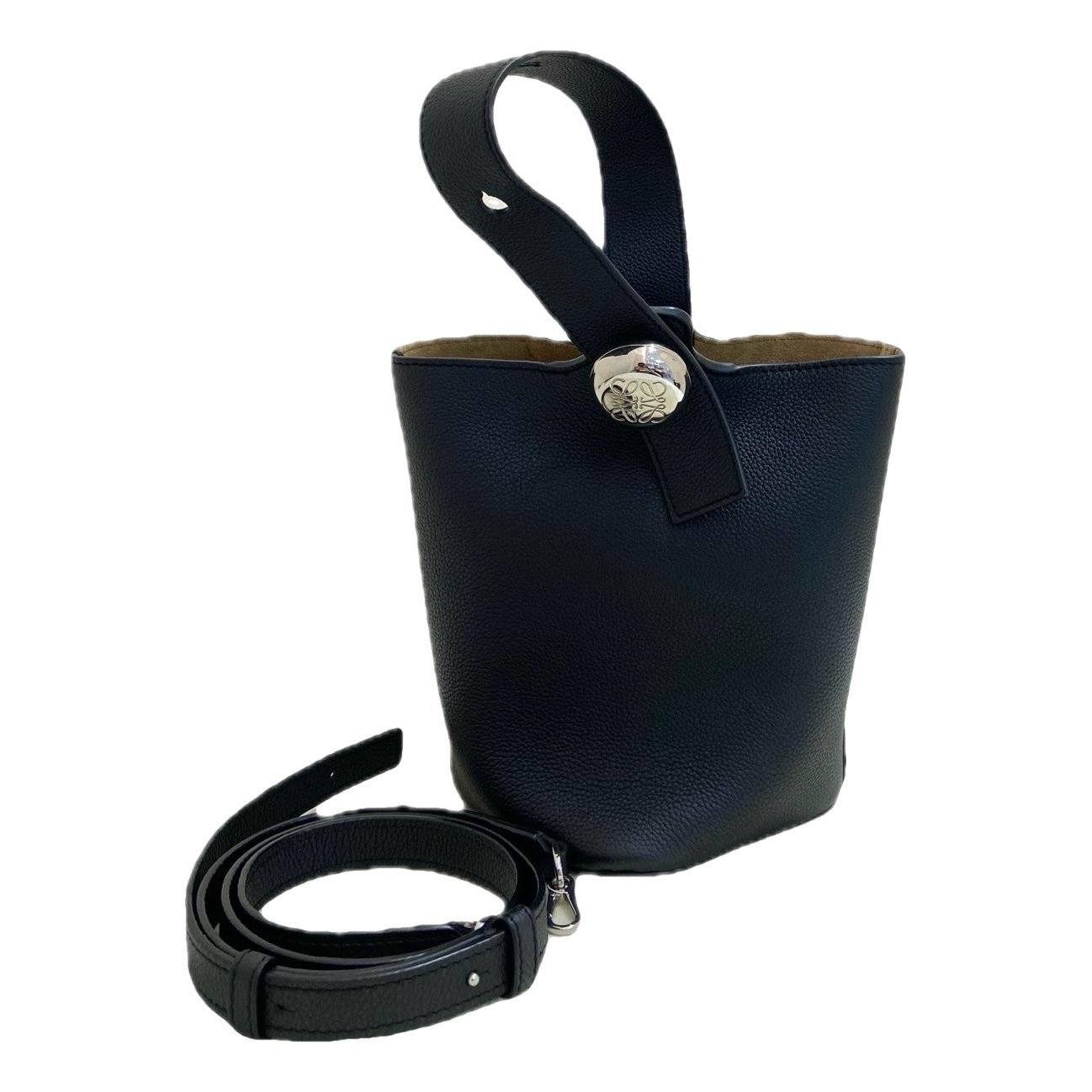 Pebble leather handbag