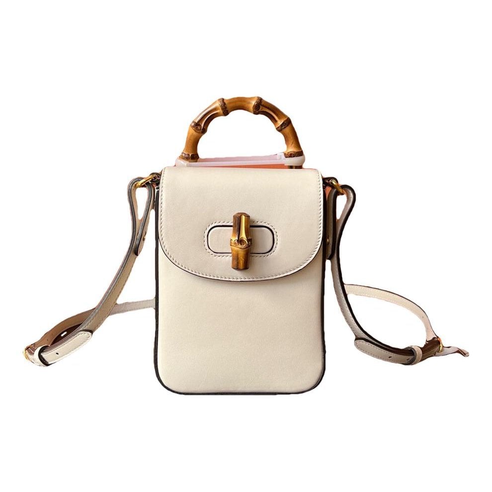 Leather handbag