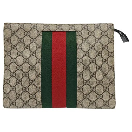 Ophidia GG Supreme leather handbag