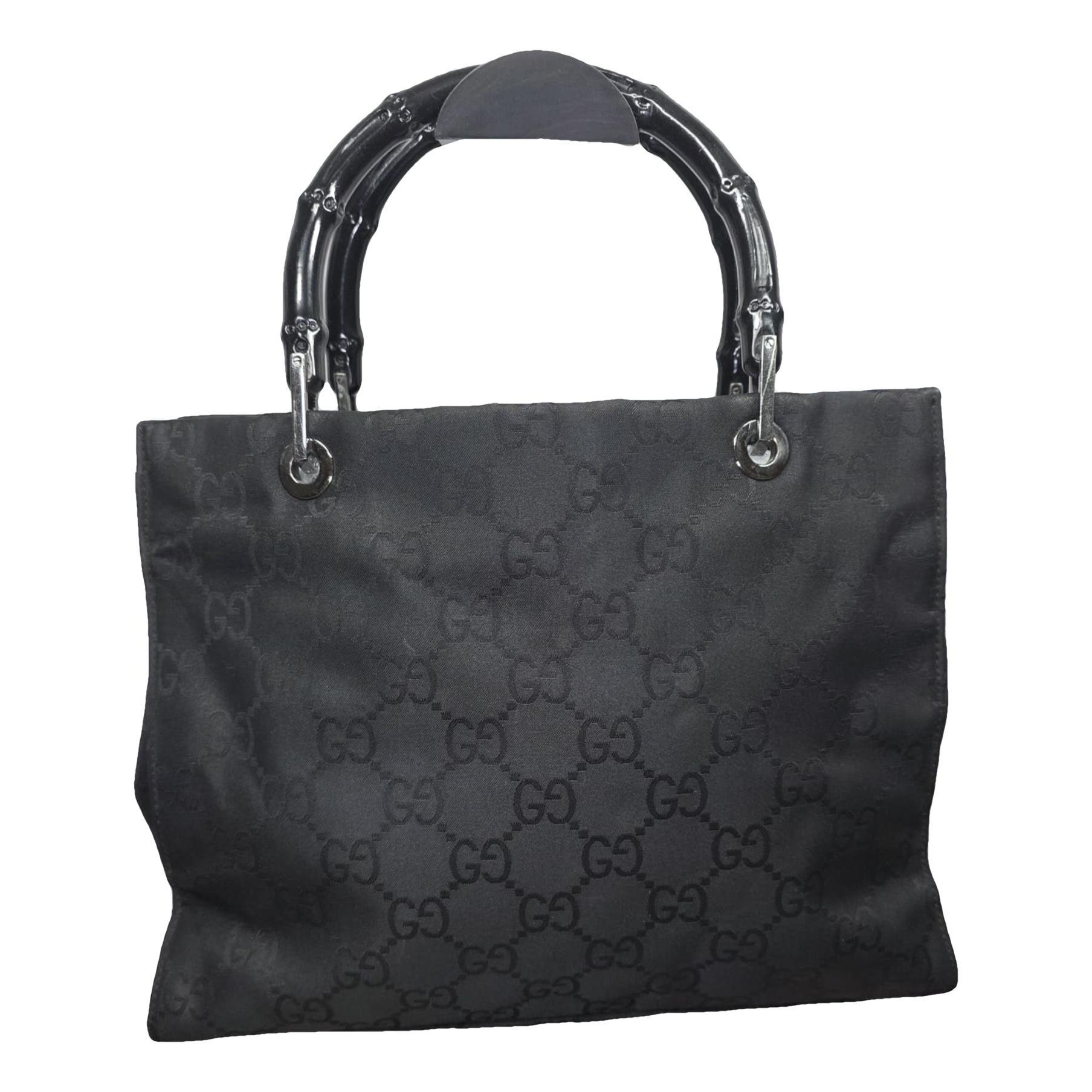 Vintage Bamboo cloth tote