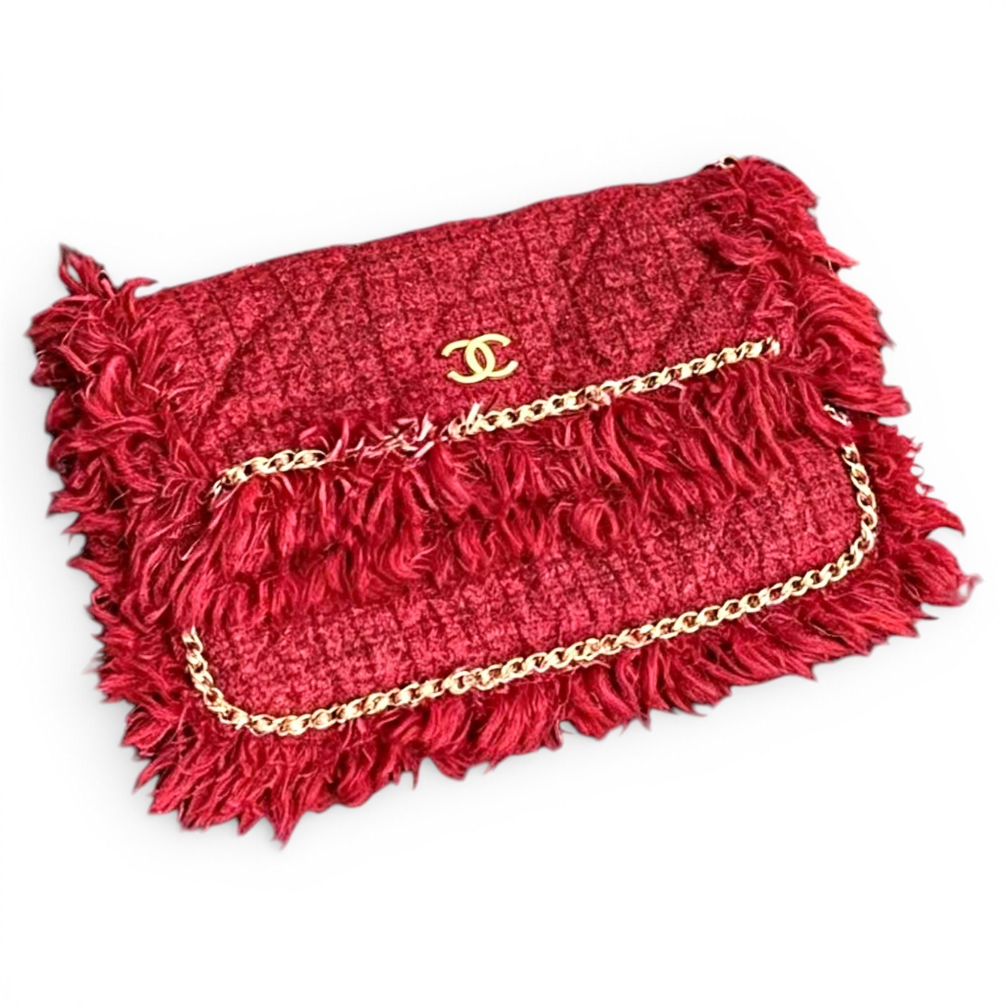 Timeless/Classique tweed clutch bag