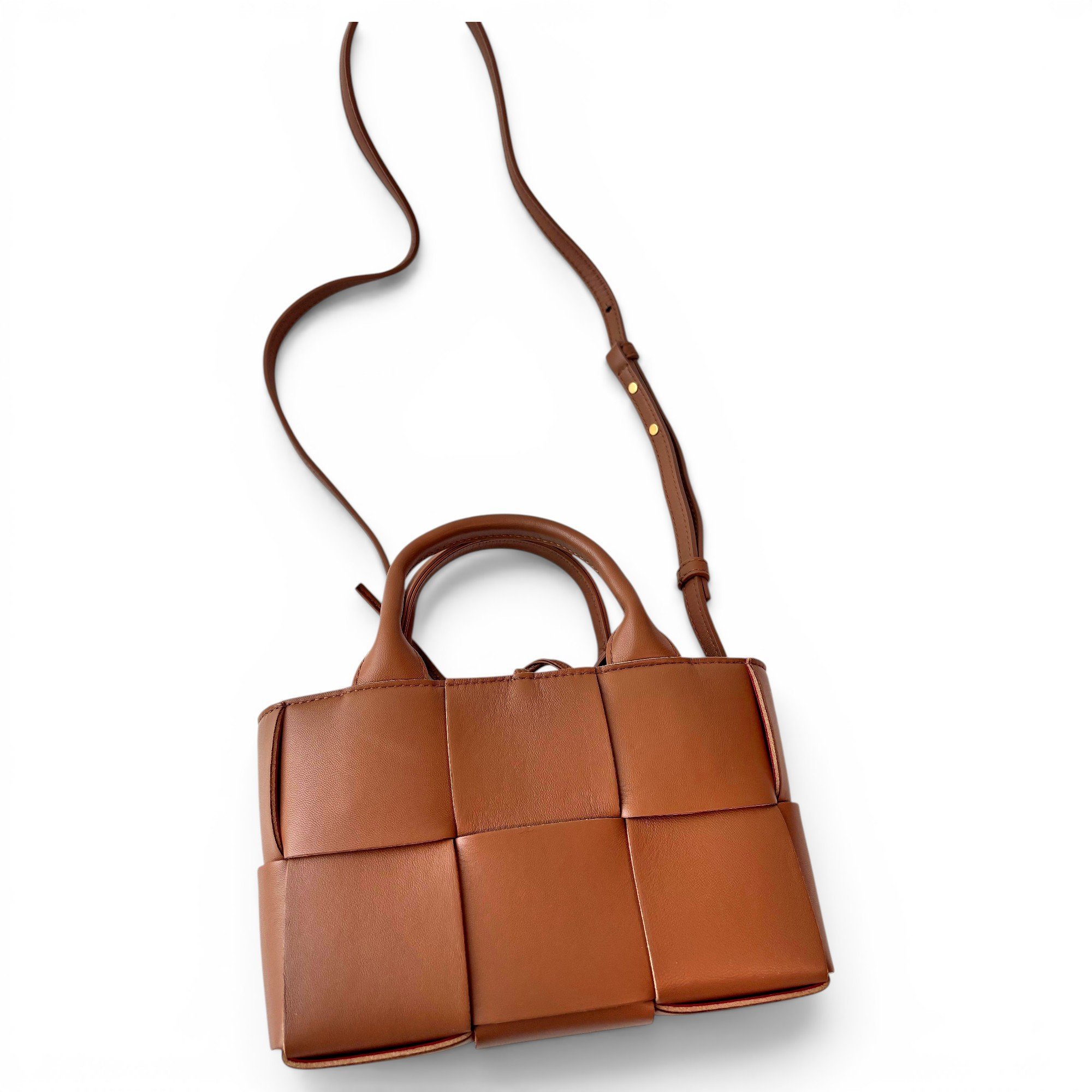 Arco leather crossbody bag