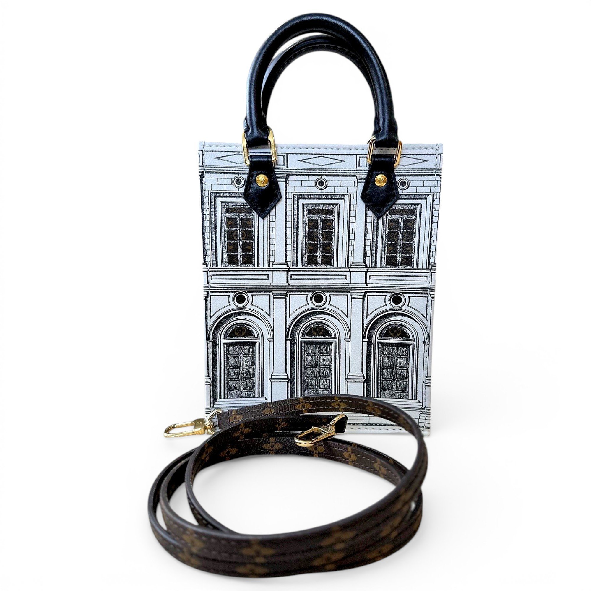 Leather handbag