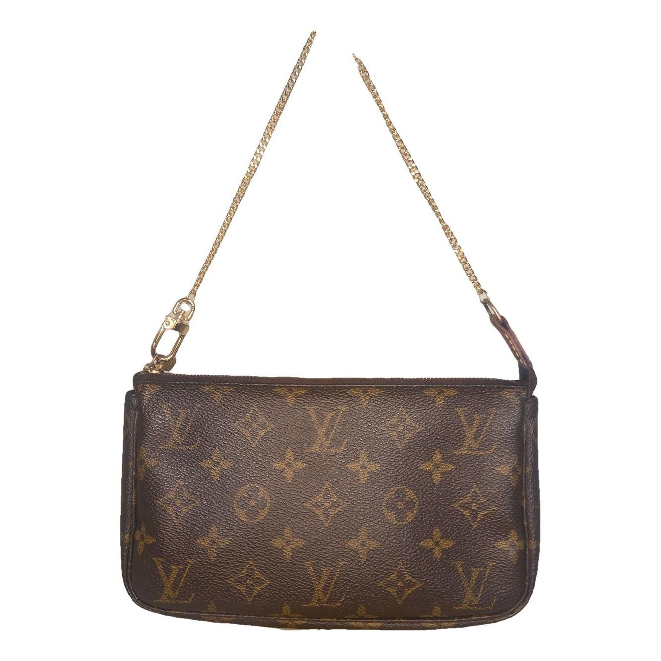 Pochette Accessoire leather handbag