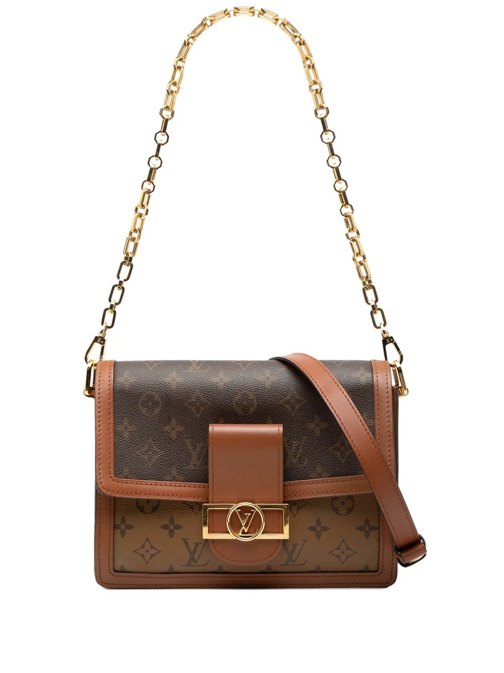 2020 Monogram Reverse Dauphine MM satchel
