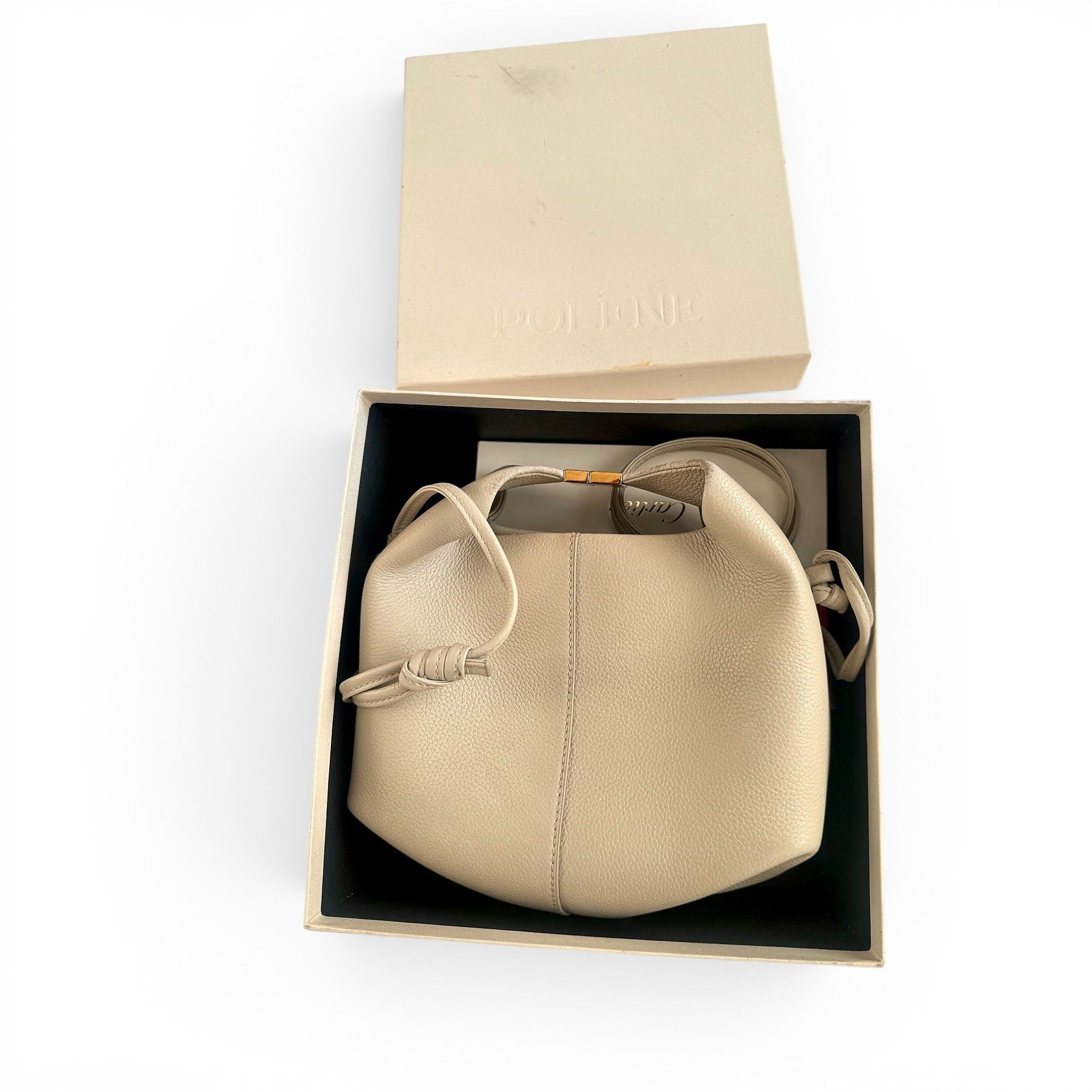 Polene Numéro Onze leather handbag