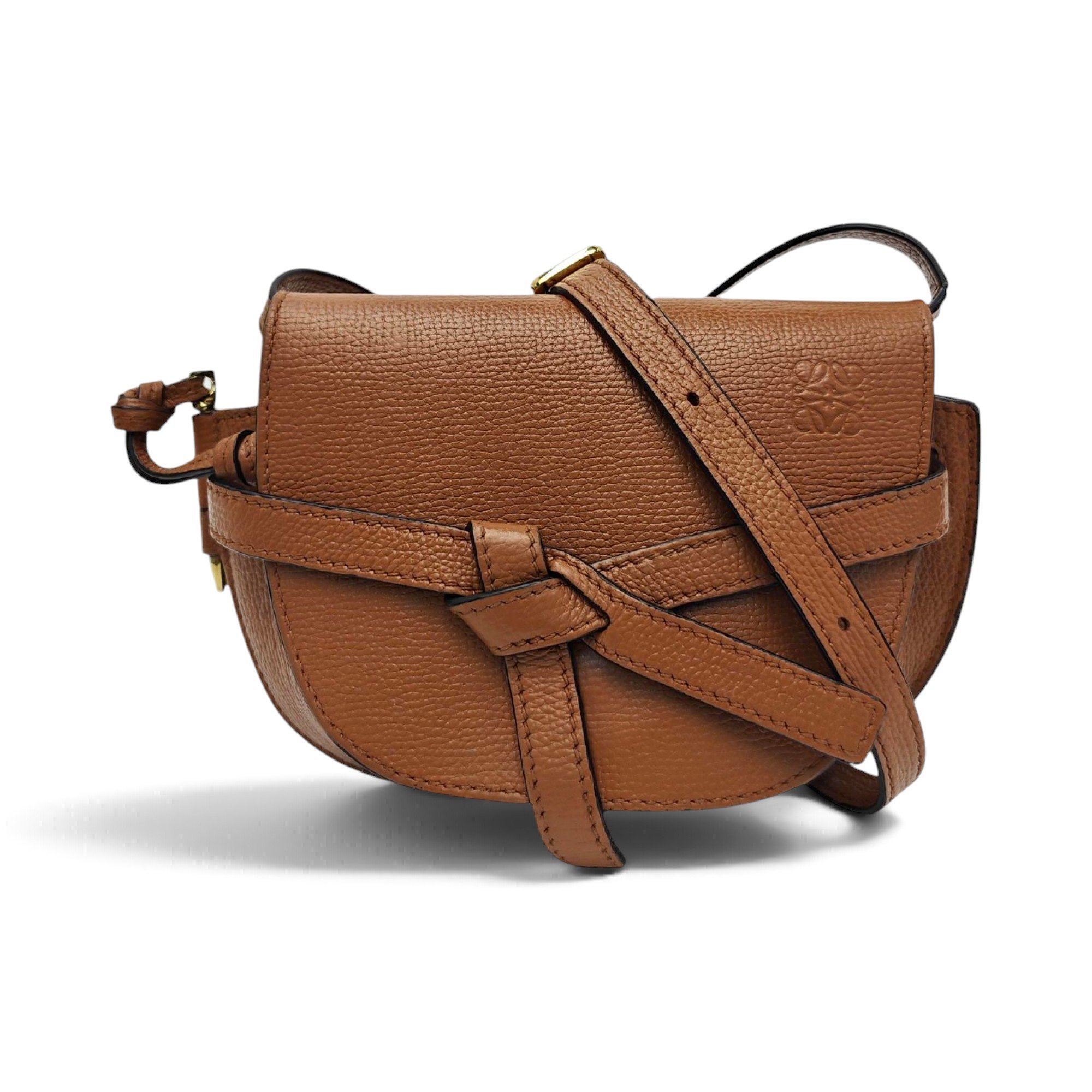 Gate leather tote