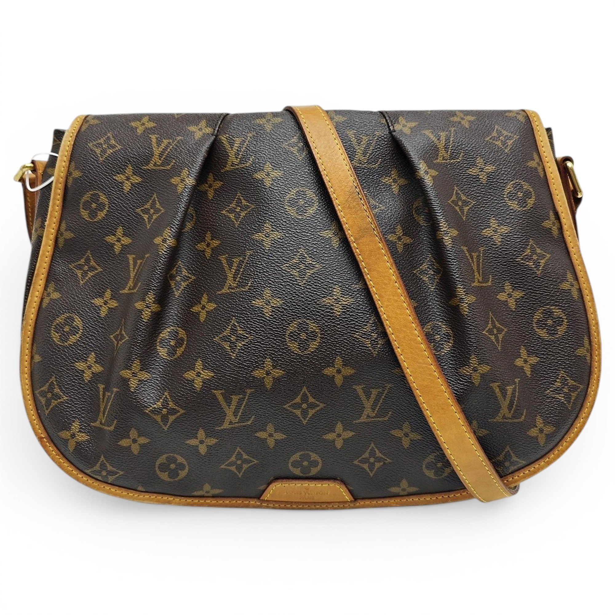 Menilmontant leather handbag