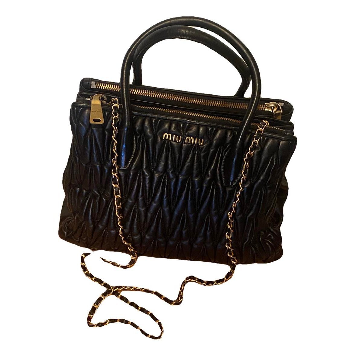 Leather handbag
