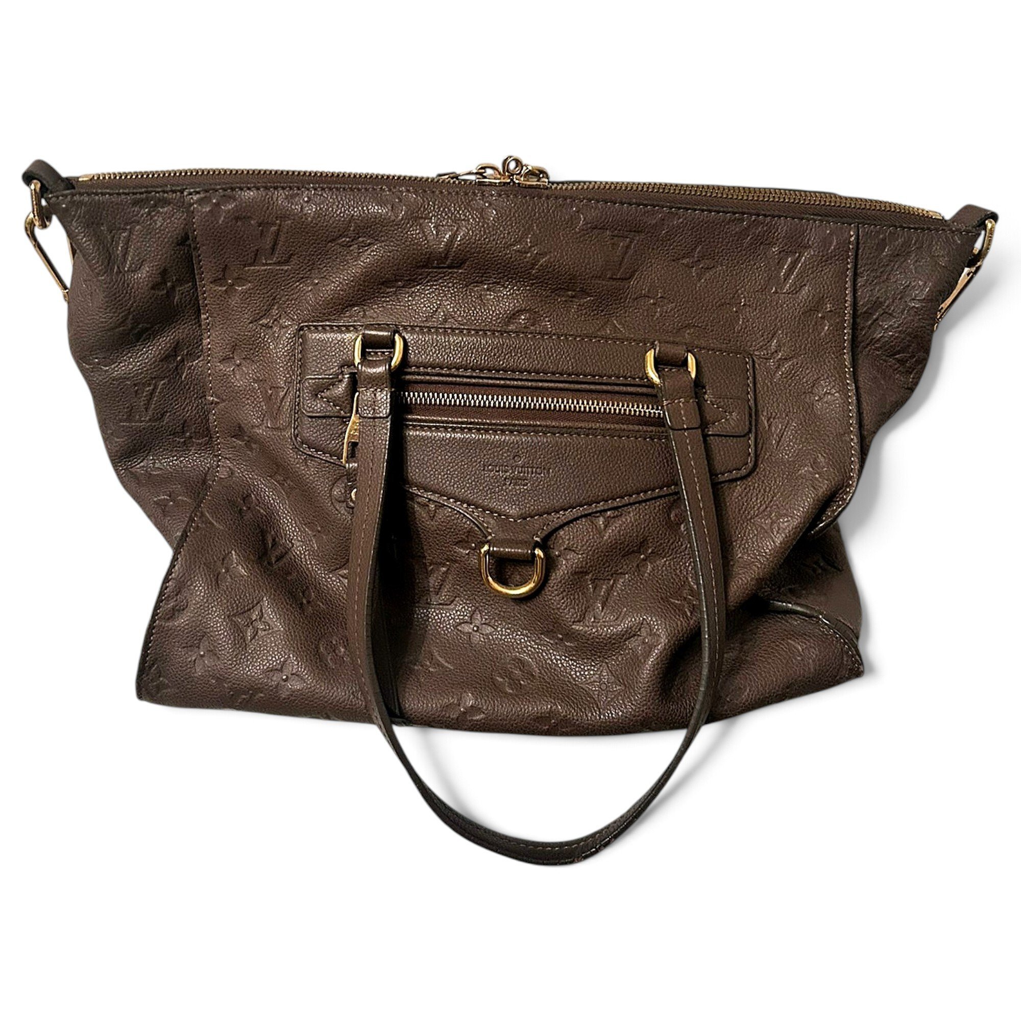 Lumineuse leather handbag