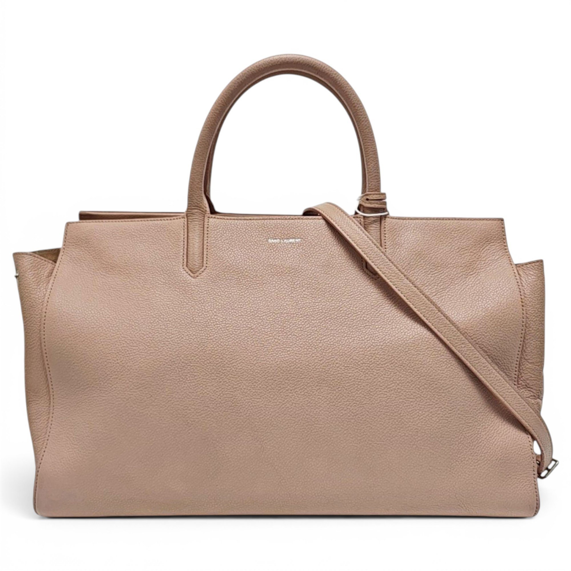 Cabas Rive Gauche leather handbag