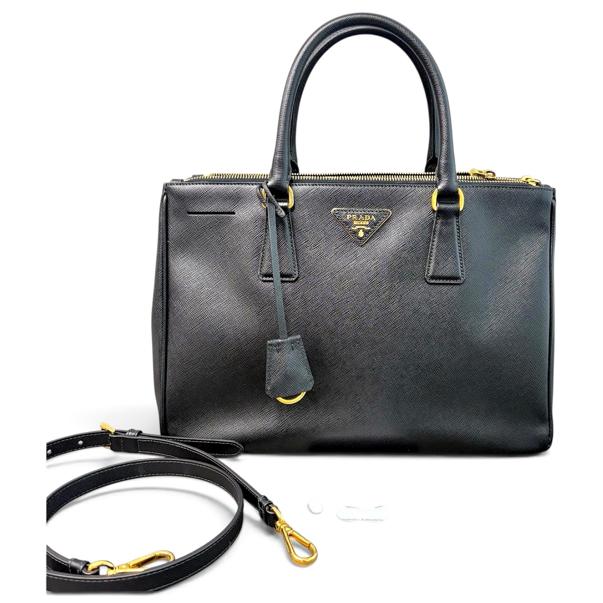Galleria leather handbag