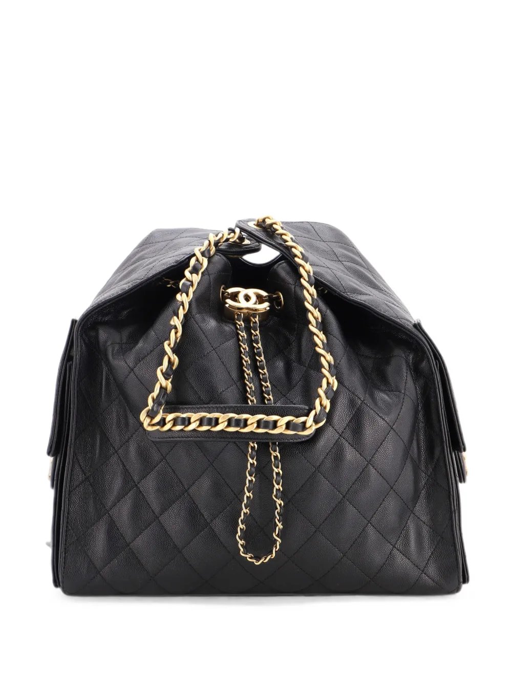 25 Quilted Caviar Medium hobo bag