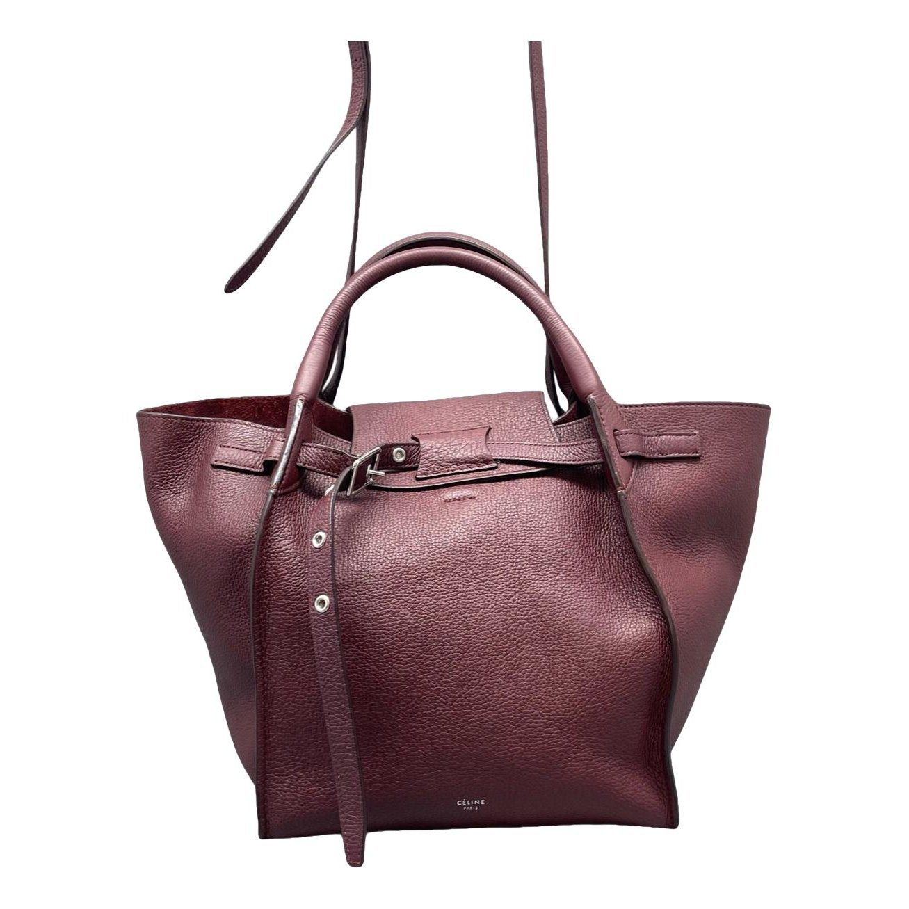Big Bag leather handbag