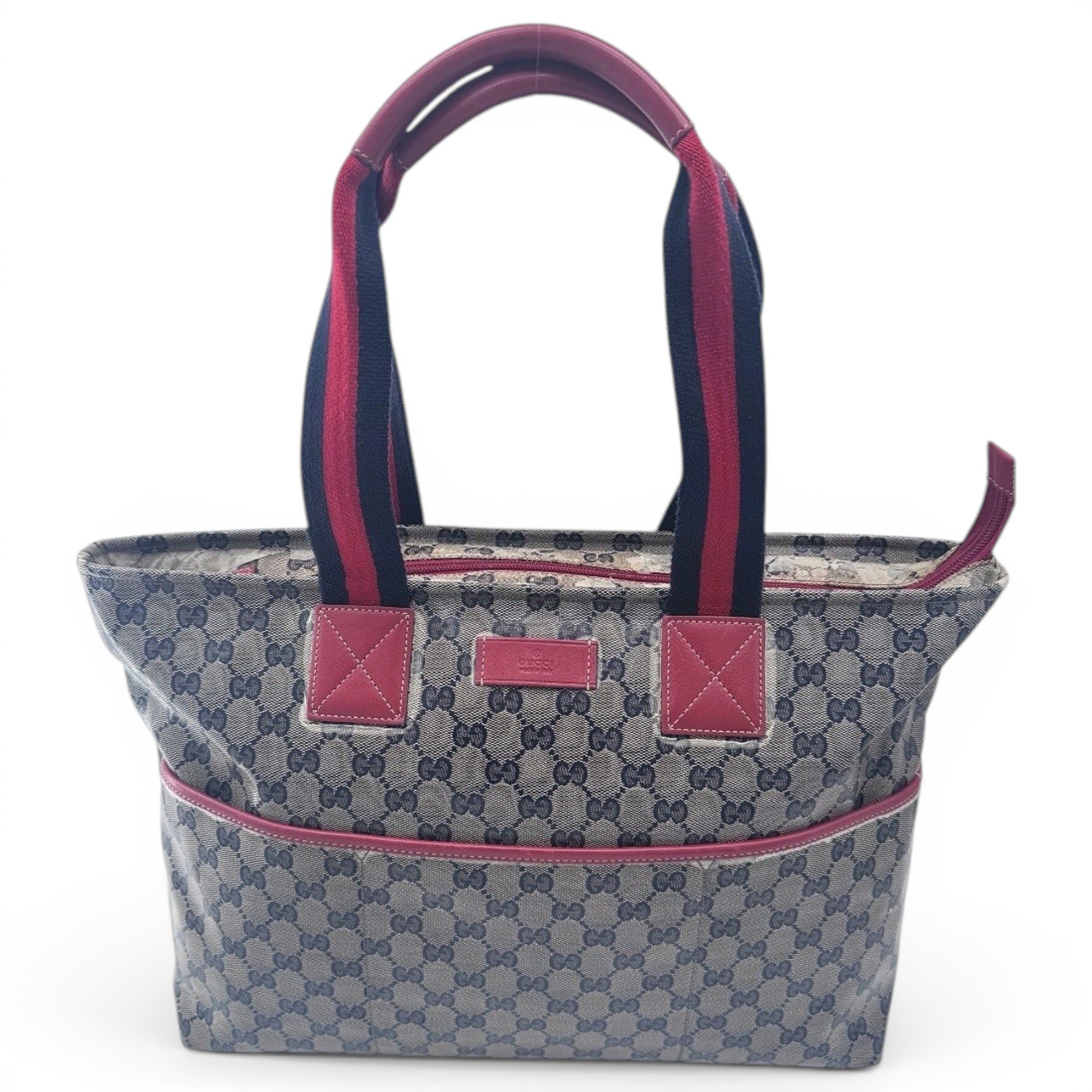 Vinyl handbag