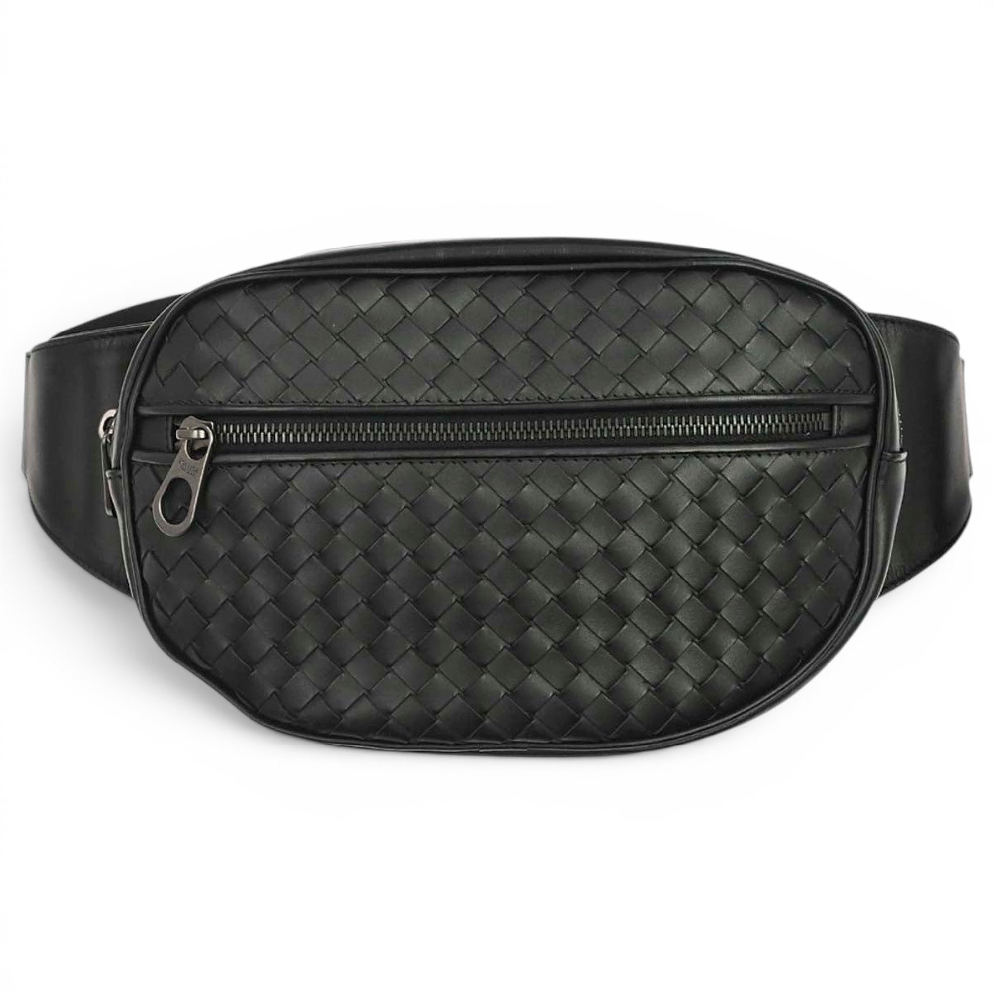Leather travel bag