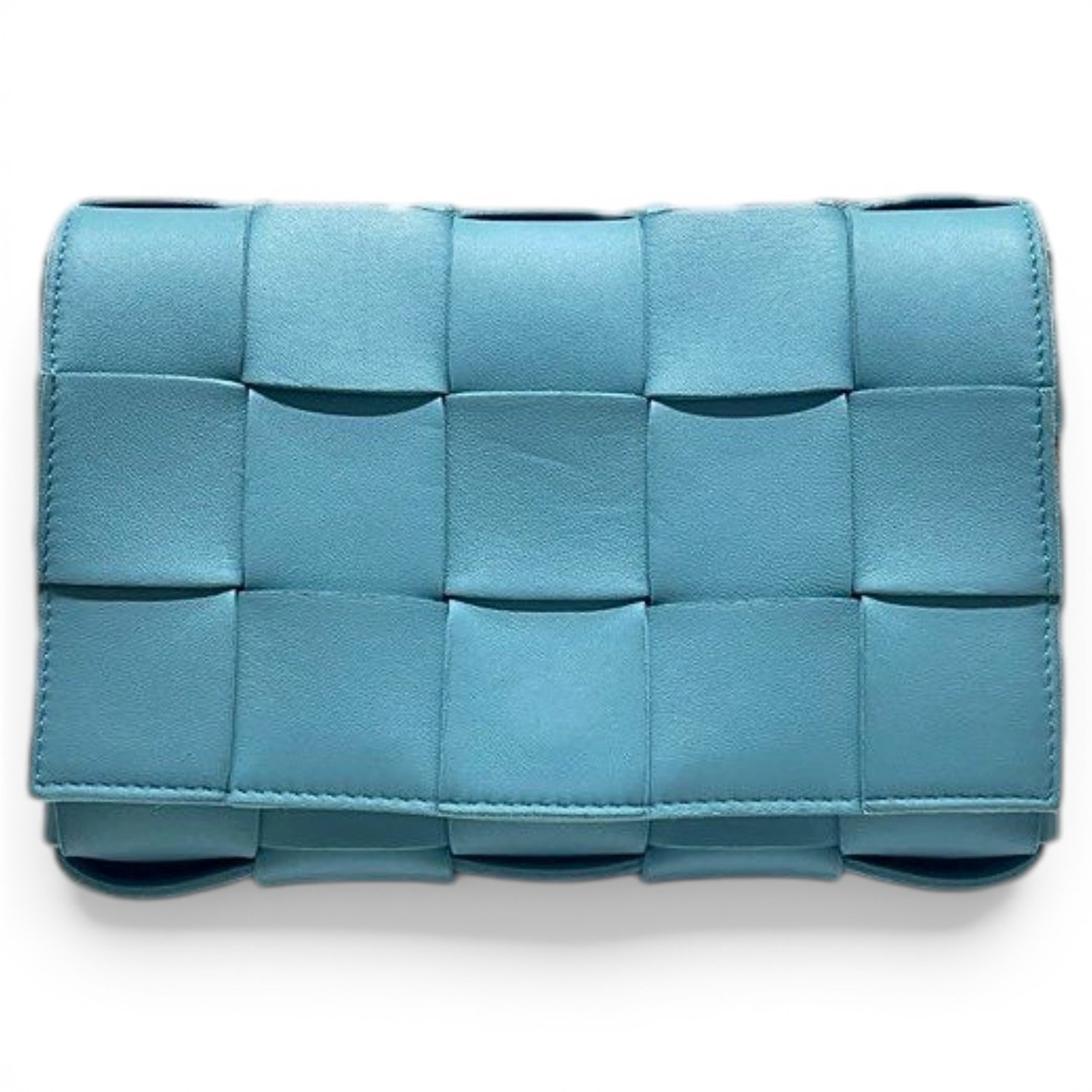 Cassette leather handbag