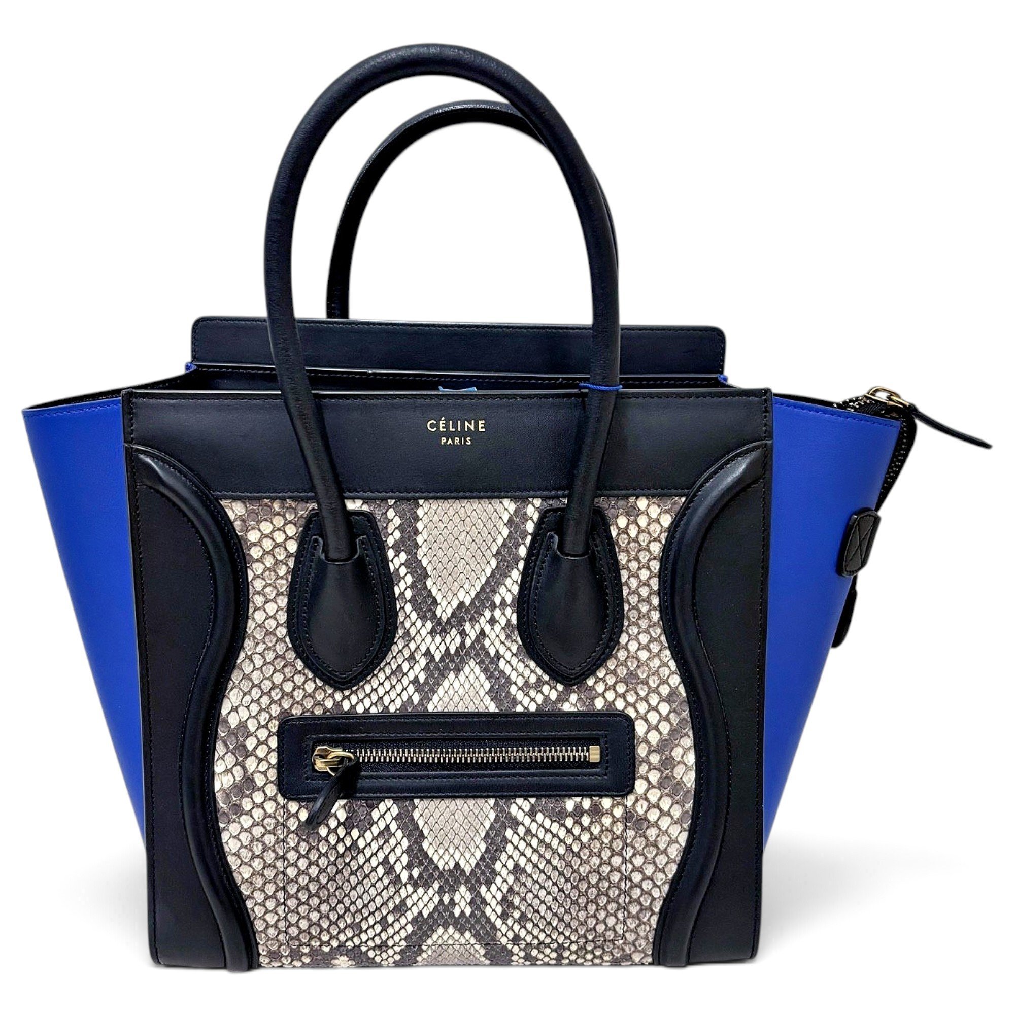 Luggage leather handbag