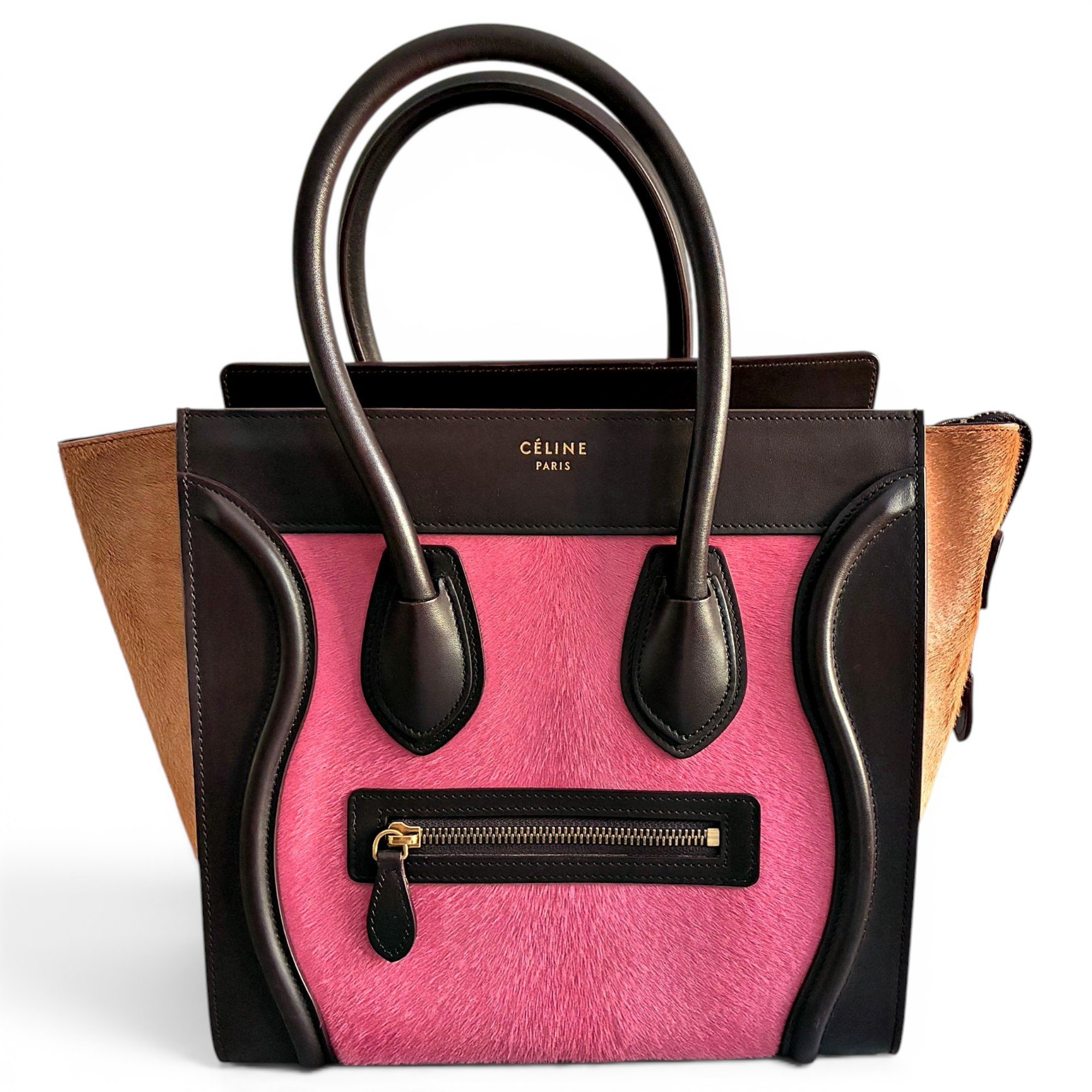 Luggage leather handbag