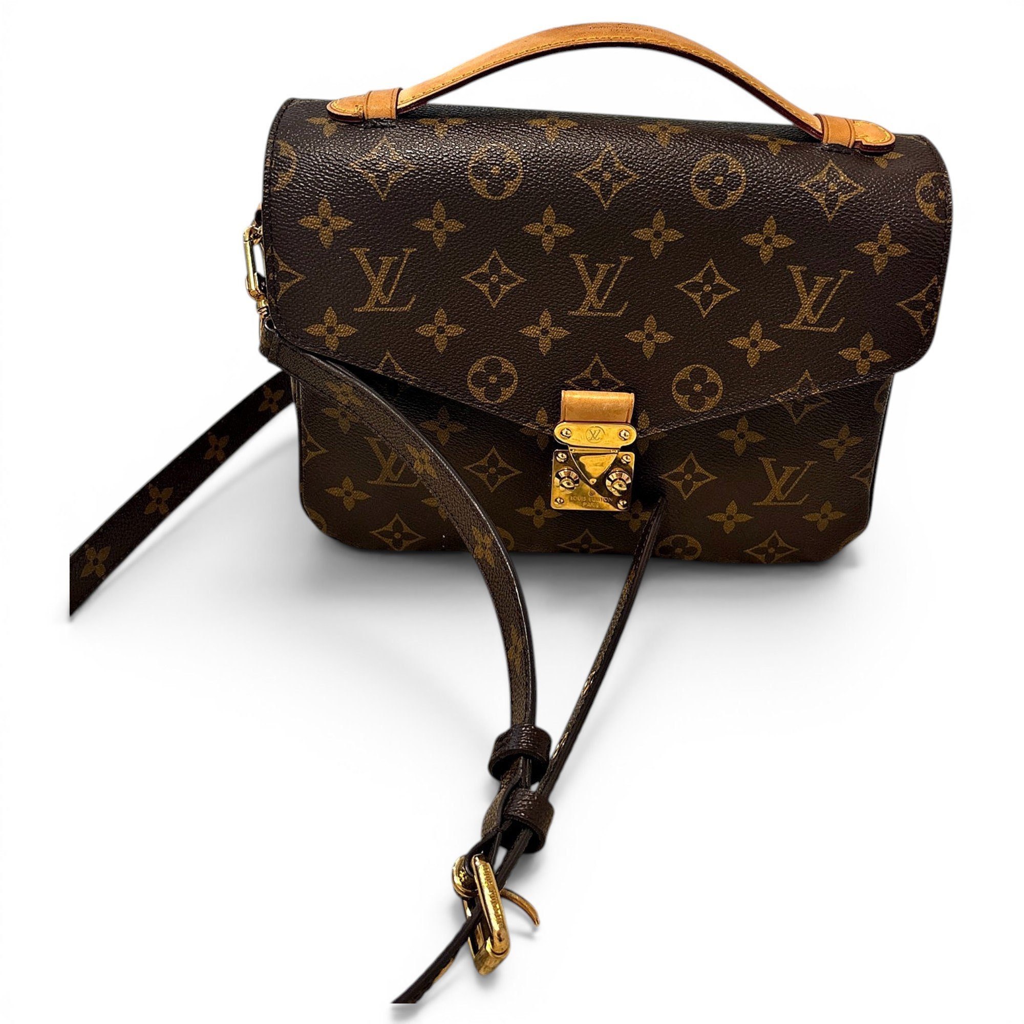 Metis leather crossbody bag
