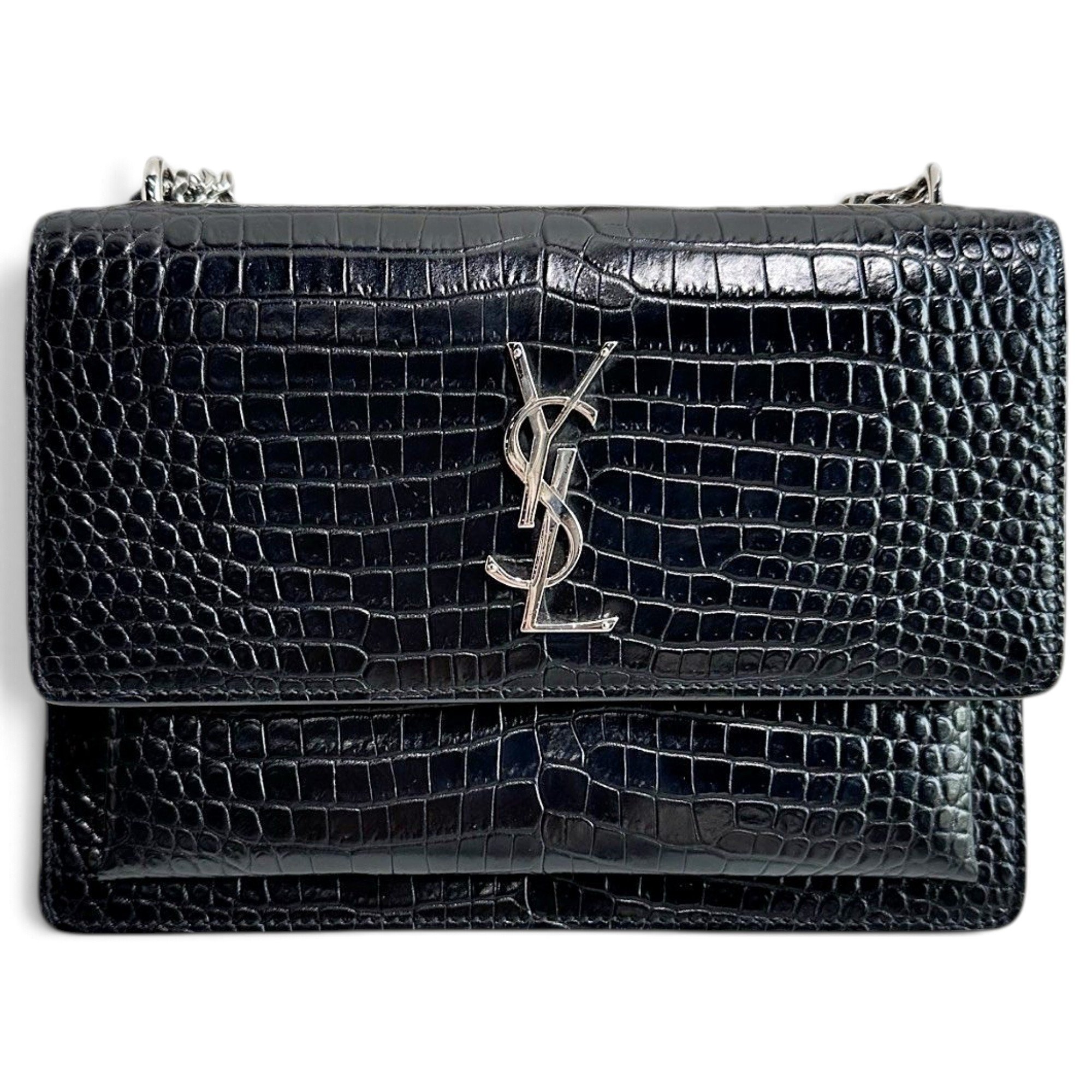 Sunset leather handbag