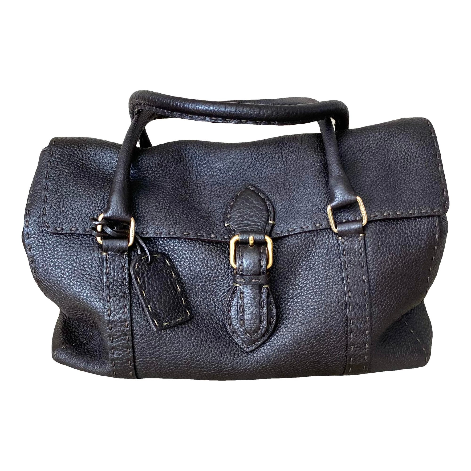 Leather satchel