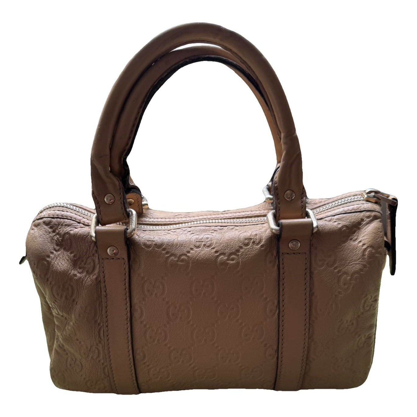 Boston leather mini bag