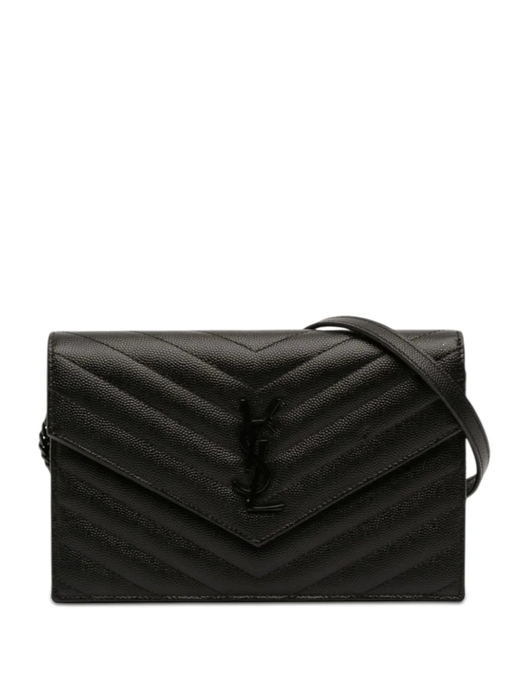 2017 Grain De Poudre Cassandre Monochrome Envelope Chain Wallet crossbody bag