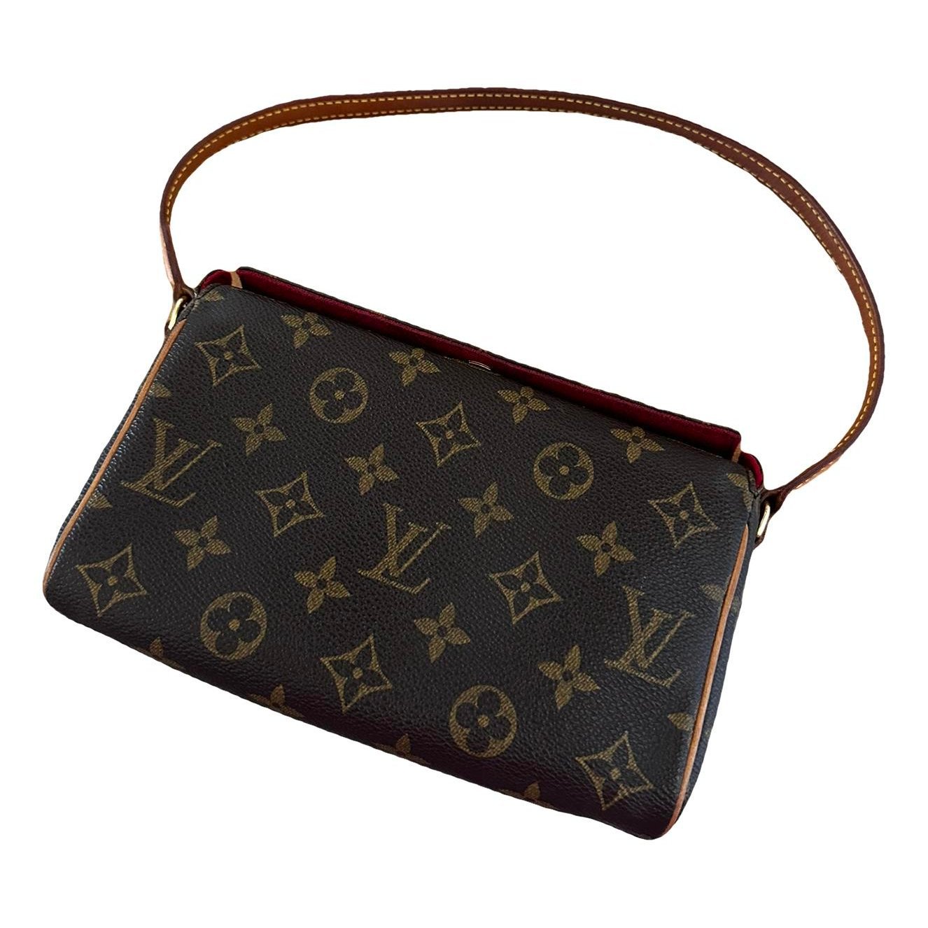 Recital leather handbag