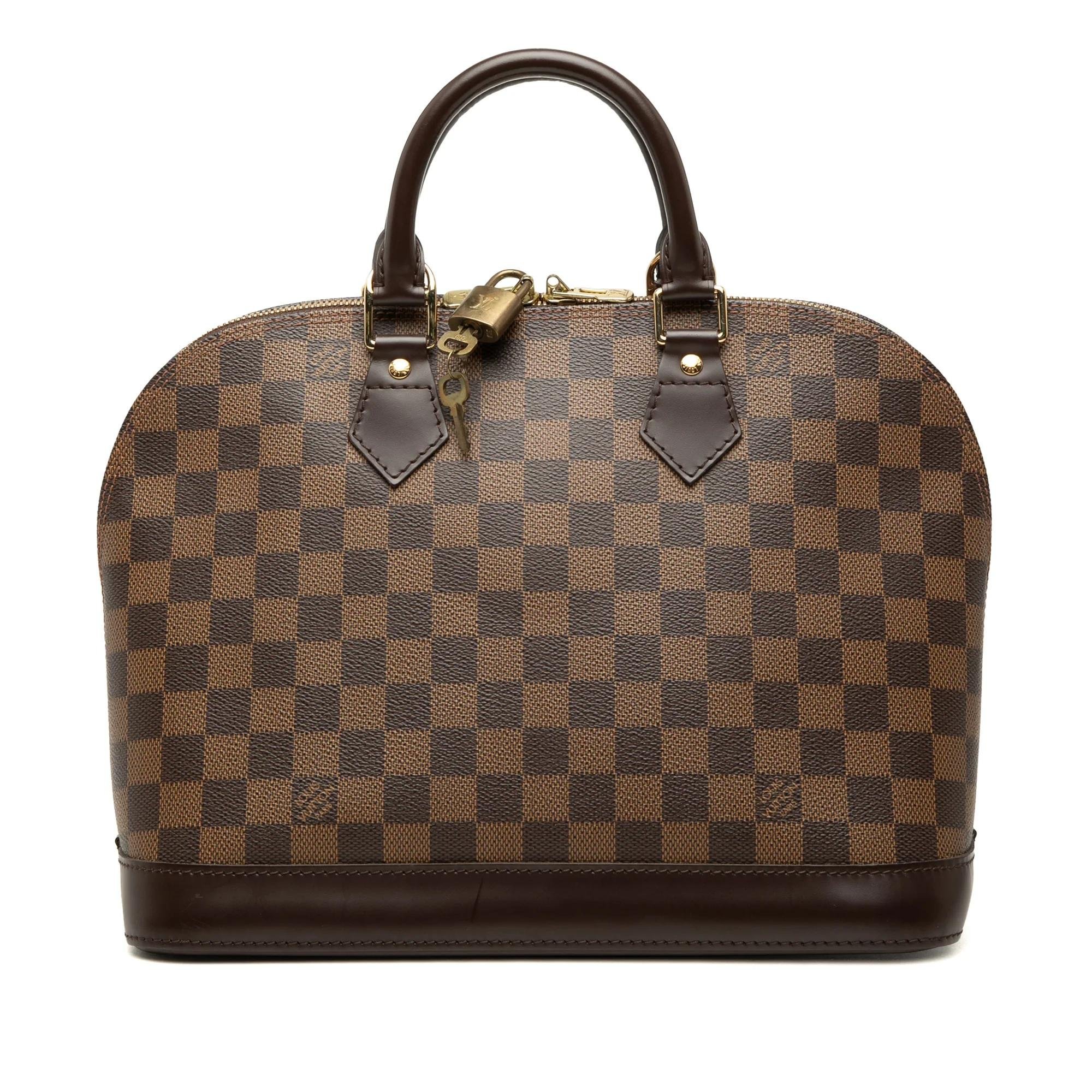 Alma leather handbag